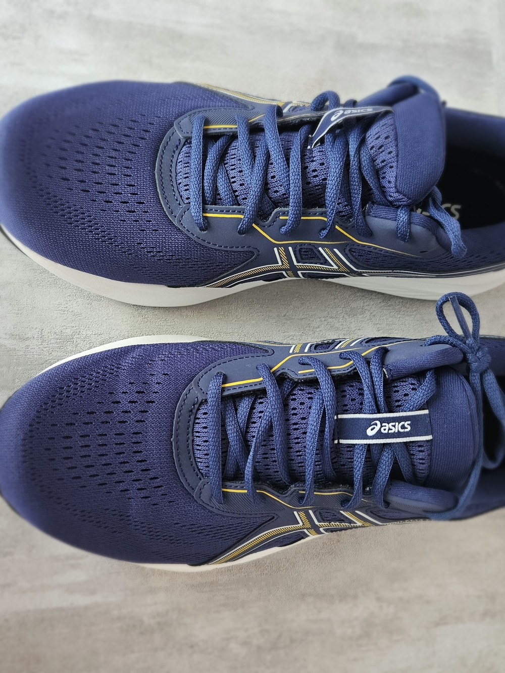 ASICS GEL-Contend 9 Navy Blue Men's 11.5 Extra Wide - Picture 13 of 15